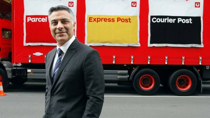 Delivery man: Ahmed Fahour says running Australia Post is a balancing act between commercial and community considerations. Photo: Luis Enrique Ascui