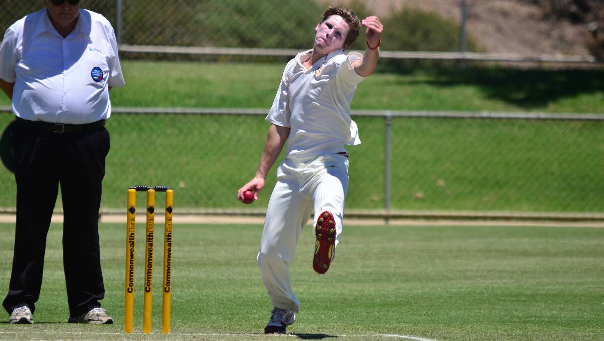 Buangor all-rounder Harry Ganley proved to be more of a hit with the bat than ball during the Grampians Cricket Association's one run loss to Red Cliffs Cricket Association in the Division Three Bendigo Country Week grand final.