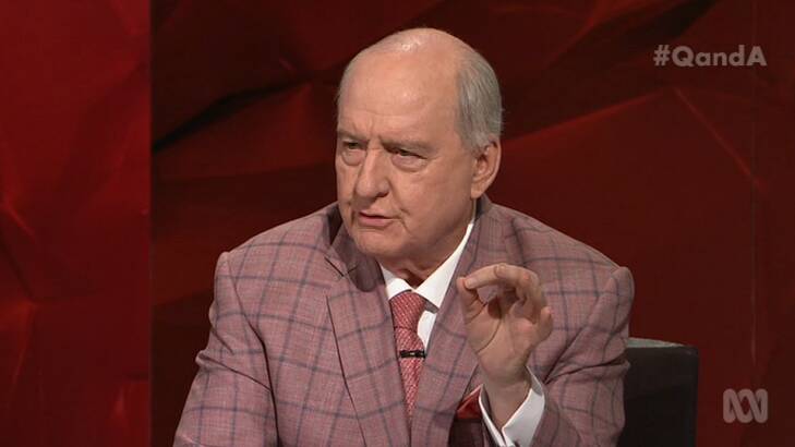 'I think David Cameron called the [Brexit] referendum because he thought he would win it easily,' Alan Jones said. 'It was an error of judgement.'  Photo: ABC