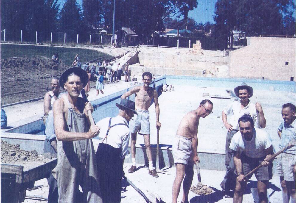 Since commencing work on the redevelopment of the Ararat Olympic Swimming Pool, Ambrose Cashin says he now has an even greater appreciation for the volunteers who built the facility in the 1950s.