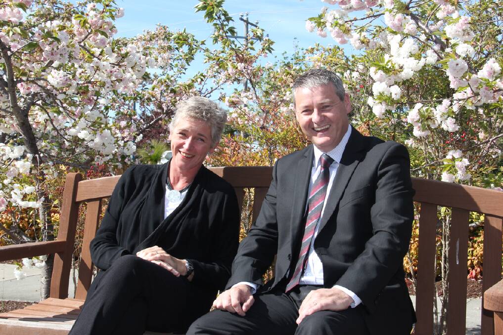 Sally Philip and Graeme Foster are retiring from the East Grampians Health Service board.