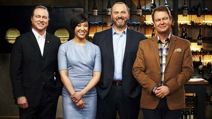 Plate expectations ... Neil Perry, Jess Ho, Erez Gordon and John Lethlean are judges on Restaurant Revolution. Photo: Supplied