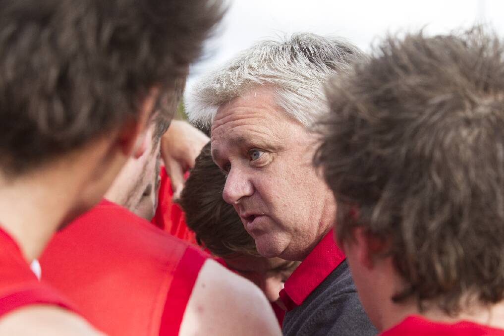 Andrew Louder told the players of his decision after Ararat's semi final loss to the Warrack Eagles earlier this month.