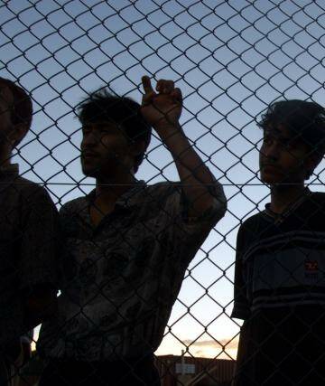Uncertainty: Asylum seekers on Nauru. Photo: Angela Wylie