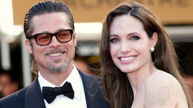 Angelina Jolie and Brad Pitt have released the first images of their private wedding ceremony. Photo: Getty Images

