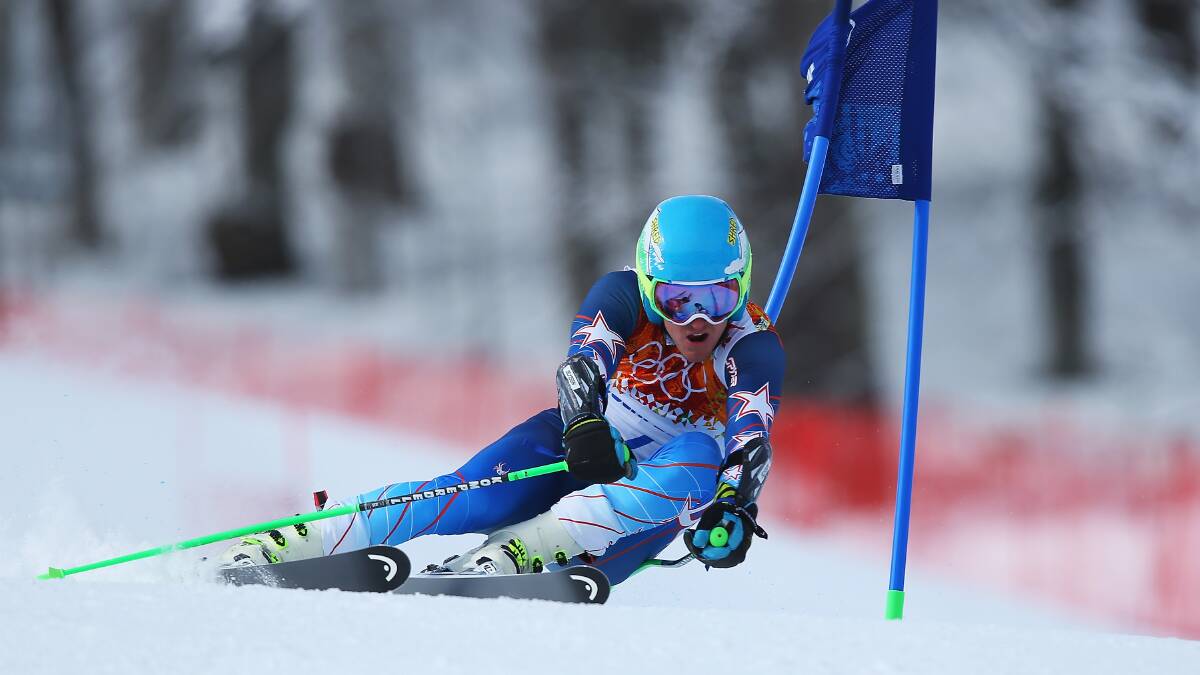 Marcus Sandell of Finland in action during the Alpine Skiing Men's Giant Slalom on day 12 of the Sochi 2014 Winter Olympics at Rosa Khutor Alpine Center on February 19, 2014 in Sochi, Russia. Photo: GETTY IMAGES