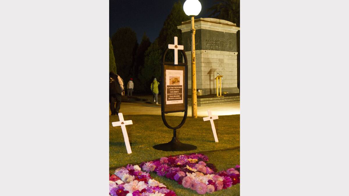 A memorial to fallen servicemen and women.