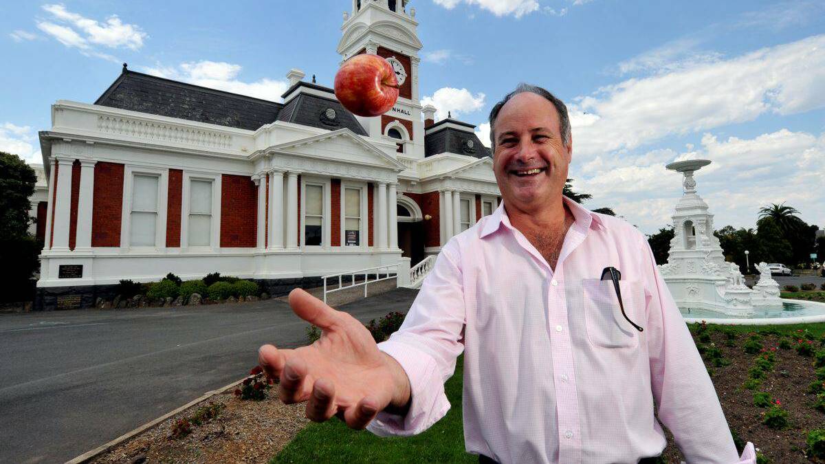 Ararat mayor Paul Hooper wants the city to shed its unhealthy reputation. Photo: Jeremy Bannister.