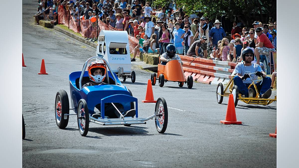 Gresford Billy Cart Derby. Picture: Perry Duffin