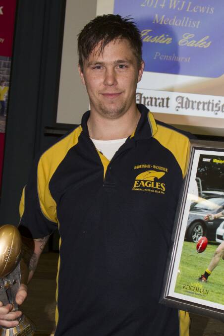 Hawkesdale/Macarthur's Lachie Reichman received the MDFL runner-up award