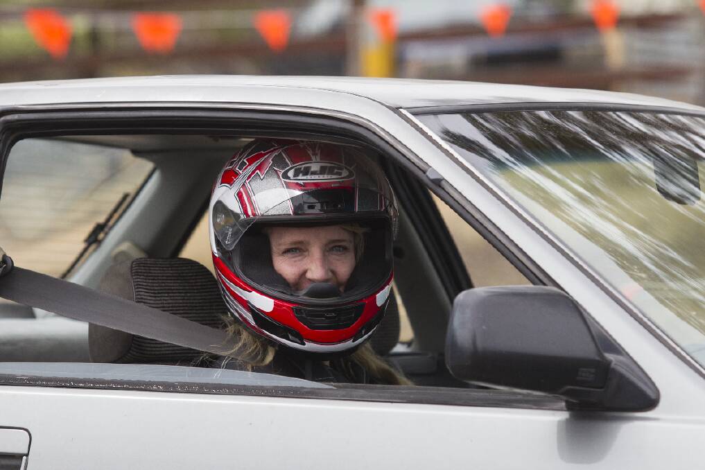 Local driver Stacy Phillips recorded the ladies’ fastest time of the weekend and was second overall in the 1601-2000cc Sports Sedans’ section.