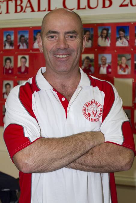 Ararat coach David Hosking.