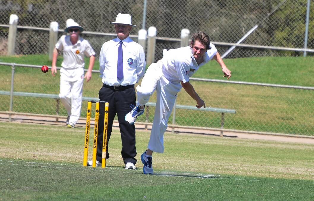 All rounder Michael Harricks was one of Tatyoon’s top performers with a wicket and an unbeaten knock of 27, however it wasn’t enough as Swifts/Great Western claimed a 55-run victory in the opening round match of the Grampians Cricket Association. Picture: MARK MCMILLIAN