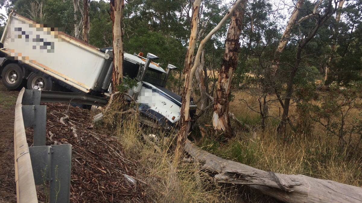 Fatal collision after car and truck collide