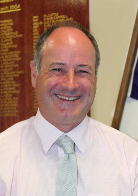 Ararat Rural City councillors elected Paul Hooper as Mayor to lead the Council for the 2013/2014 year. 
 Picture: PETER PICKERING