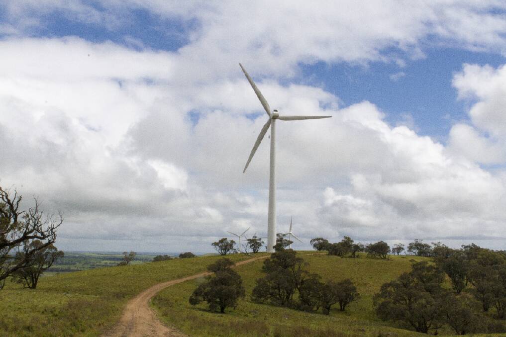 Wind turbines have been gracing Challicum Hills for 10 years.
