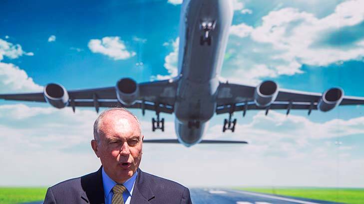 Deputy Prime Minister Warren Truss says Qantas high costs and wages are a key factor in its problems. Photo: Glenn Hunt