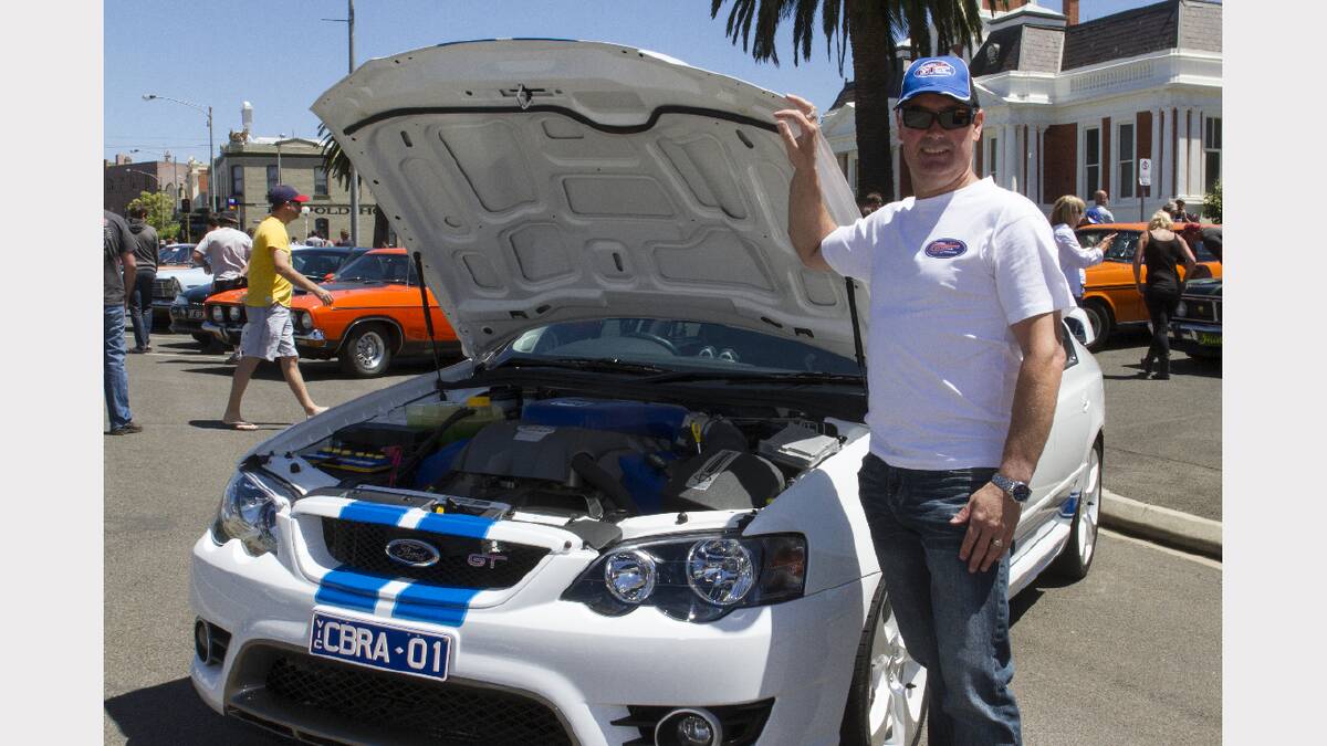 A trip from Hoppers Crossing brought Ian Spence and his GT to Ararat.