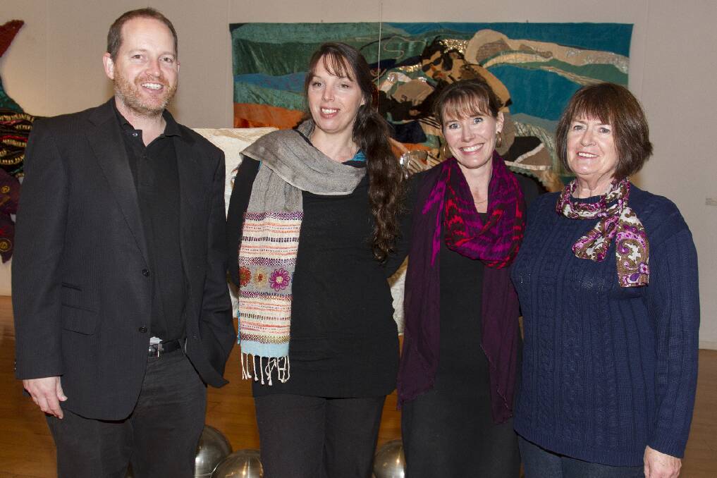 Director Anthony Camm, Wendy Stevens, Kylee Whiting and Maureen Sladdin.