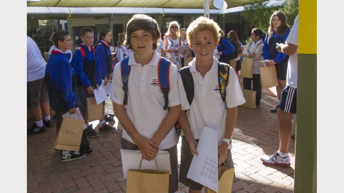 Noah and Flynn start their secondary schooling.