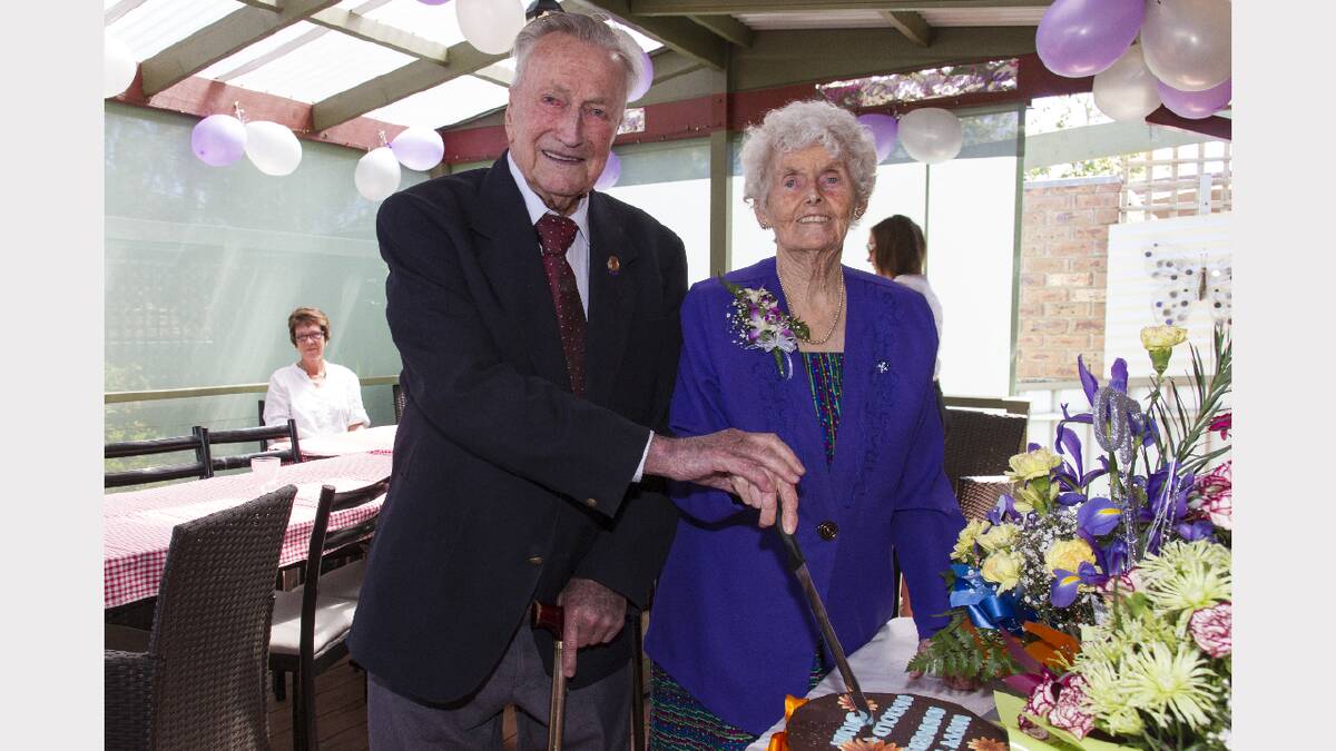 Harold and Sylvia Bright celebrated their 70th wedding anniversary just prior to Christmas, with family and friends from near and far gathering to help the couple celebrate their platinum milestone. Picture: PETER PICKERING
