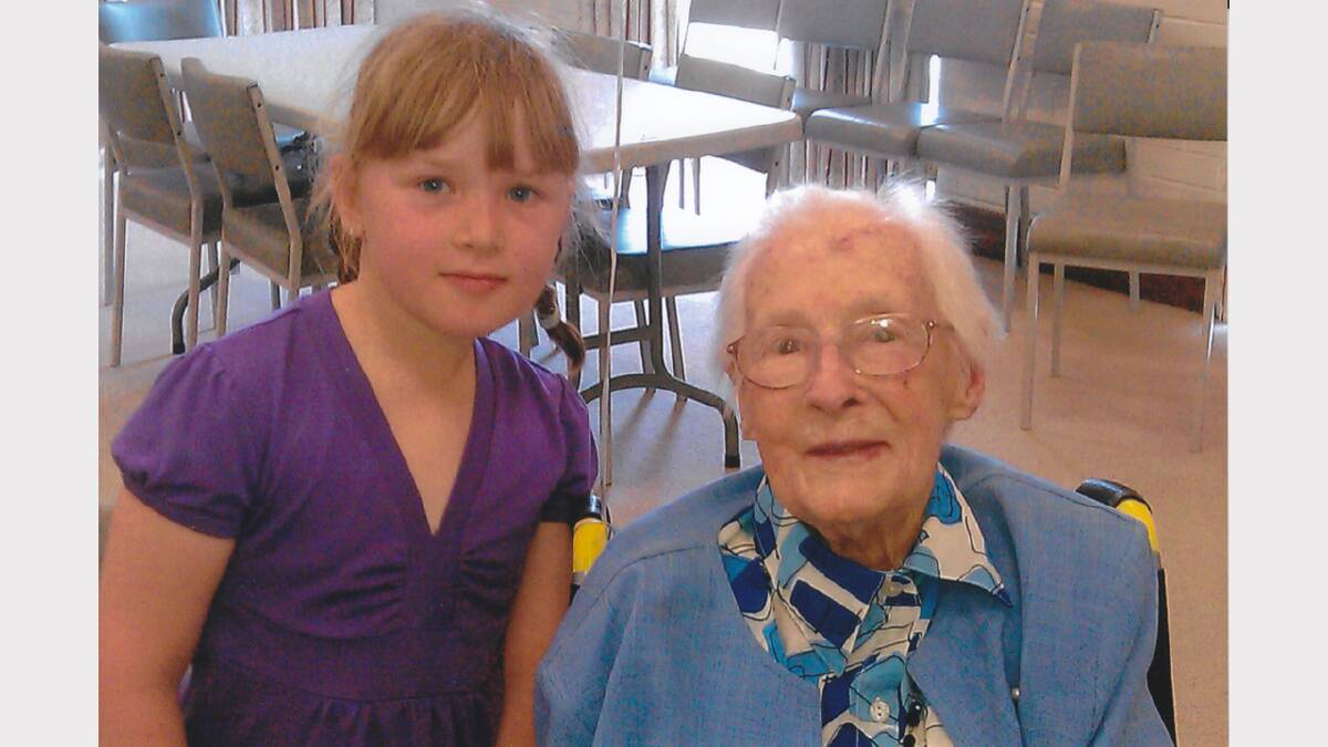 Pat Day celebrated her 90th birthday with family and friends, including great grand daughter Mia Sheffield.