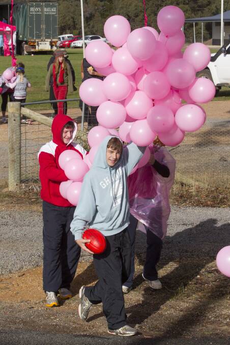 A sea of pink balloons at last year's Mother's Day Classic.
