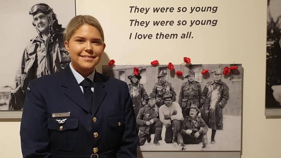 GUEST SPEAKER: RAAF Flight Lieutenant and Indigenous Liaison Officer Aimee McCartney will be the guest speaker at the service. Picture: CONTRIBUTED
