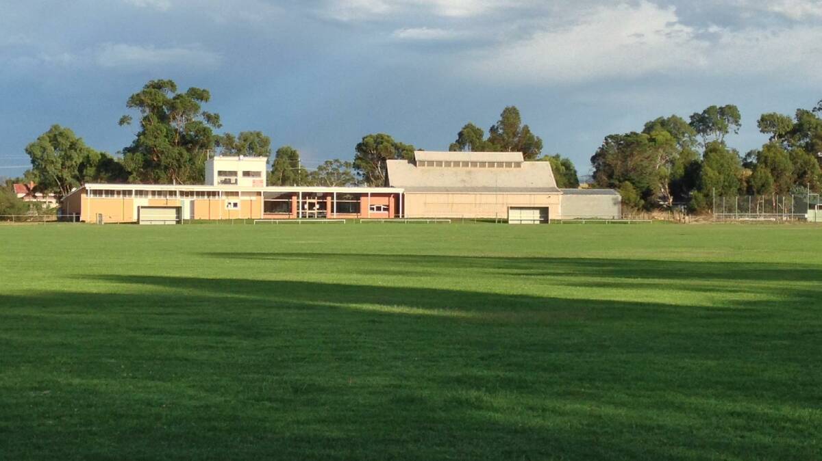 TIME FOR CHANGE: The upgraded Willaura Recreation Reserve clubrooms will look very different to the existing ones pictured here. Picture: CONTRIBUTED