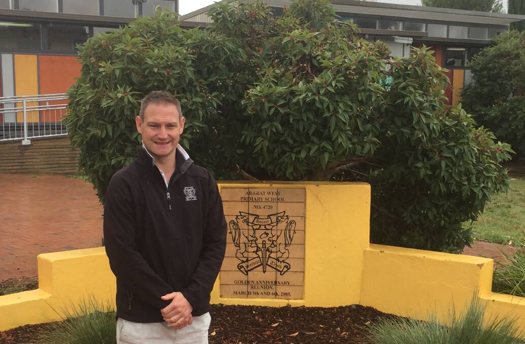 STUDENT SUPPORT: Ararat West Primary School assistant principal Josh McDougall who is one of the mental health and wellbeing co-ordinators in the program. Picture: KLAUS NANNESTAD