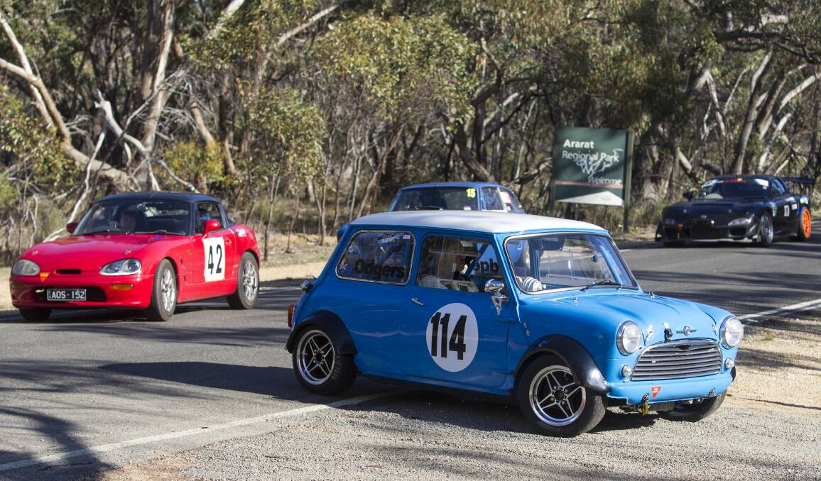 GEARING UP: Ararat Car Club is hoping to hold Ararat Hill Climb 2021 in July. Picture: PETER PICKERING