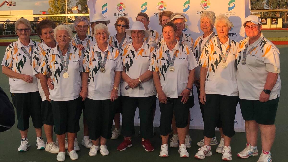 SILVER MEDALISTS: The Wimmera team that finished second in the Region Sides Championships. Picture: CONTRIBUTED