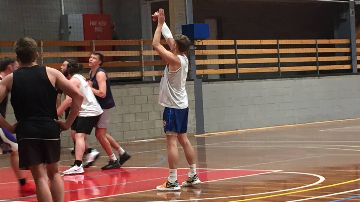 The Redbacks played an intra-squad practice match on Tuesday, January 5. Picture: KLAUS NANNESTAD