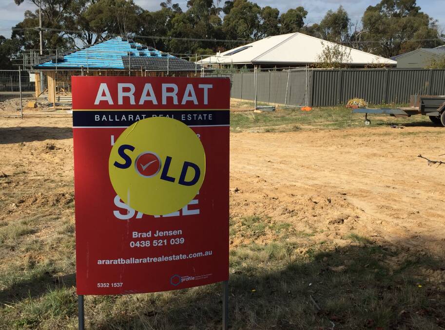 SOLD: Few properties stay on the market for long in Ararat. Picture: KLAUS NANNESTAD