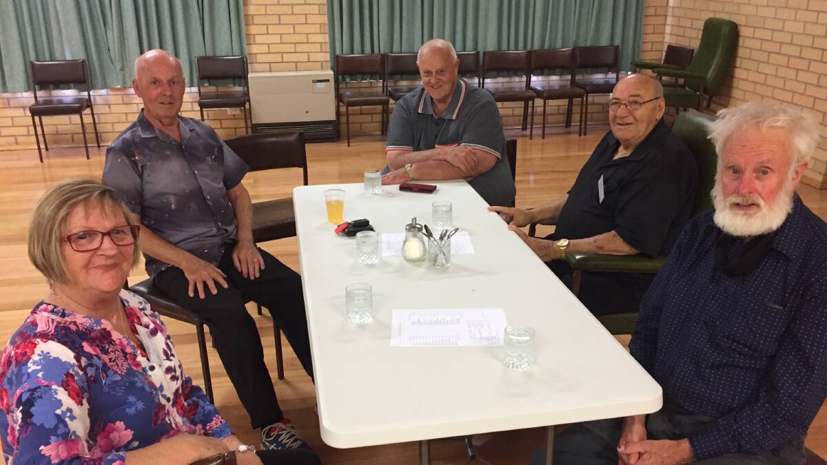 Ararat Senior Citizens Club members were glad to be able see each other again at the recent morning tea.