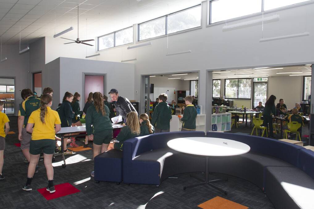 INCLUSIVE SCHOOLS: Ararat West Primary School received $57,673 for an indoor inclusive learning space. Picture: PETER PICKERING 