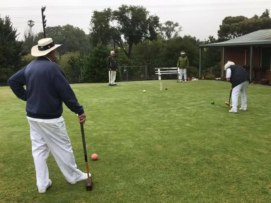 HOOP DREAMS: Ararat Alexandra Croquet Club has seen an increase in membership during the pandemic. Picture: CONTRIBUTED