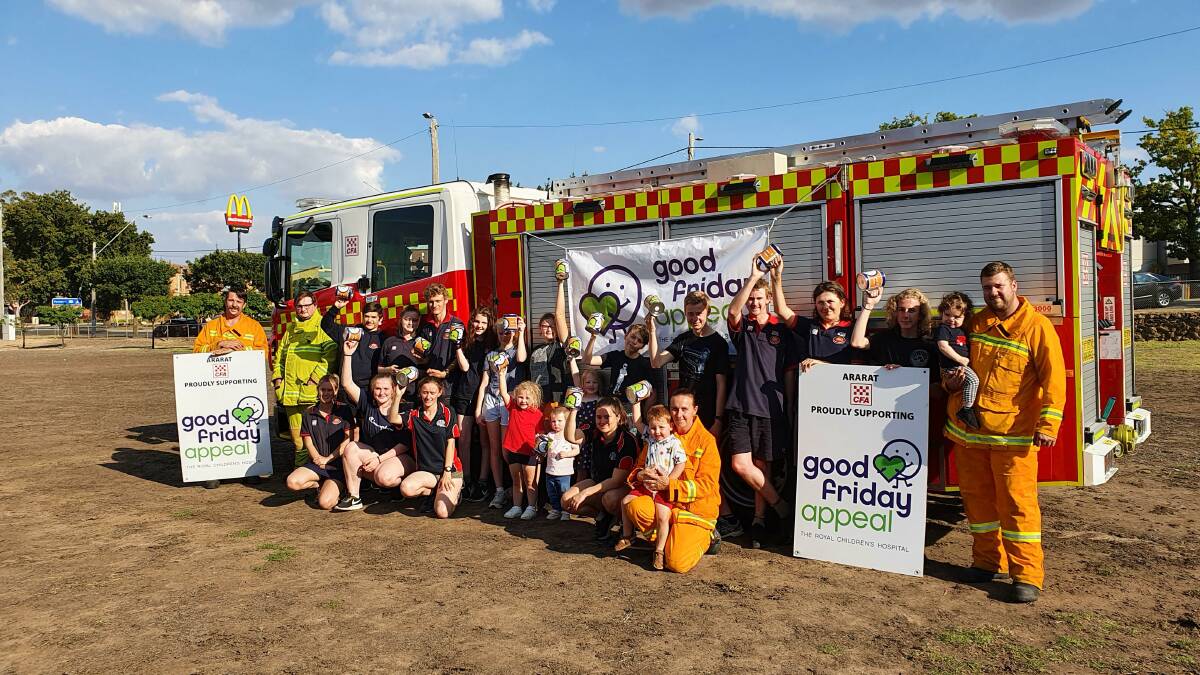 GOOD FRIDAY APPEAL: Ararat Fire Brigade is preparing for the 2021 Good Friday Appeal. Picture: CONTRIBUTED
