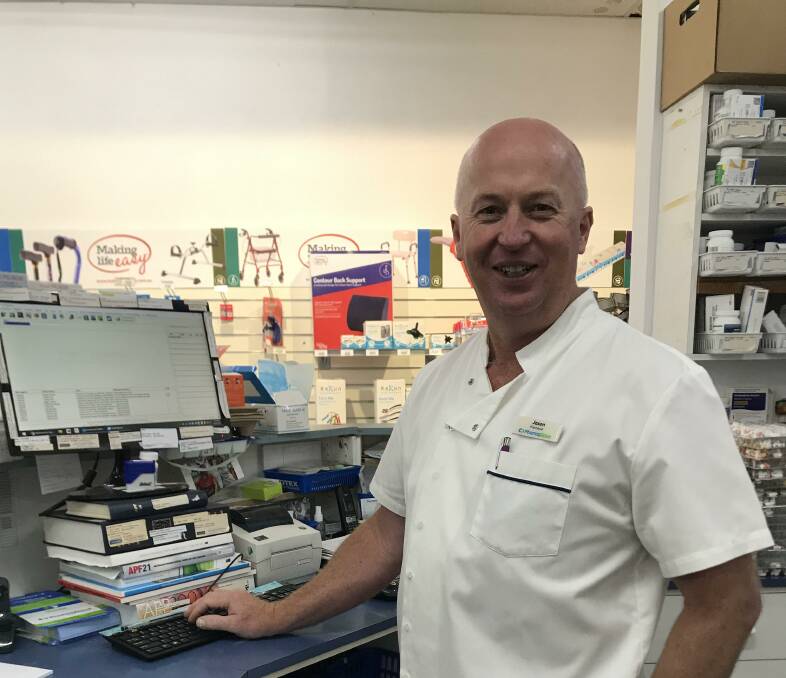 KEEPING ON TOP: PharmaSave Ararat Pharmacy's Jason Hosemans. Picture: CONTRIBUTED