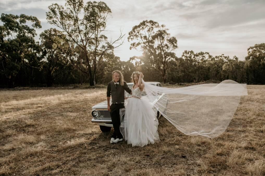 PICTURE PERFECT: Nathan and Chelsea's wedding was among those Justine Missen has recently potographed. Picture: JUSTINE MISSEN