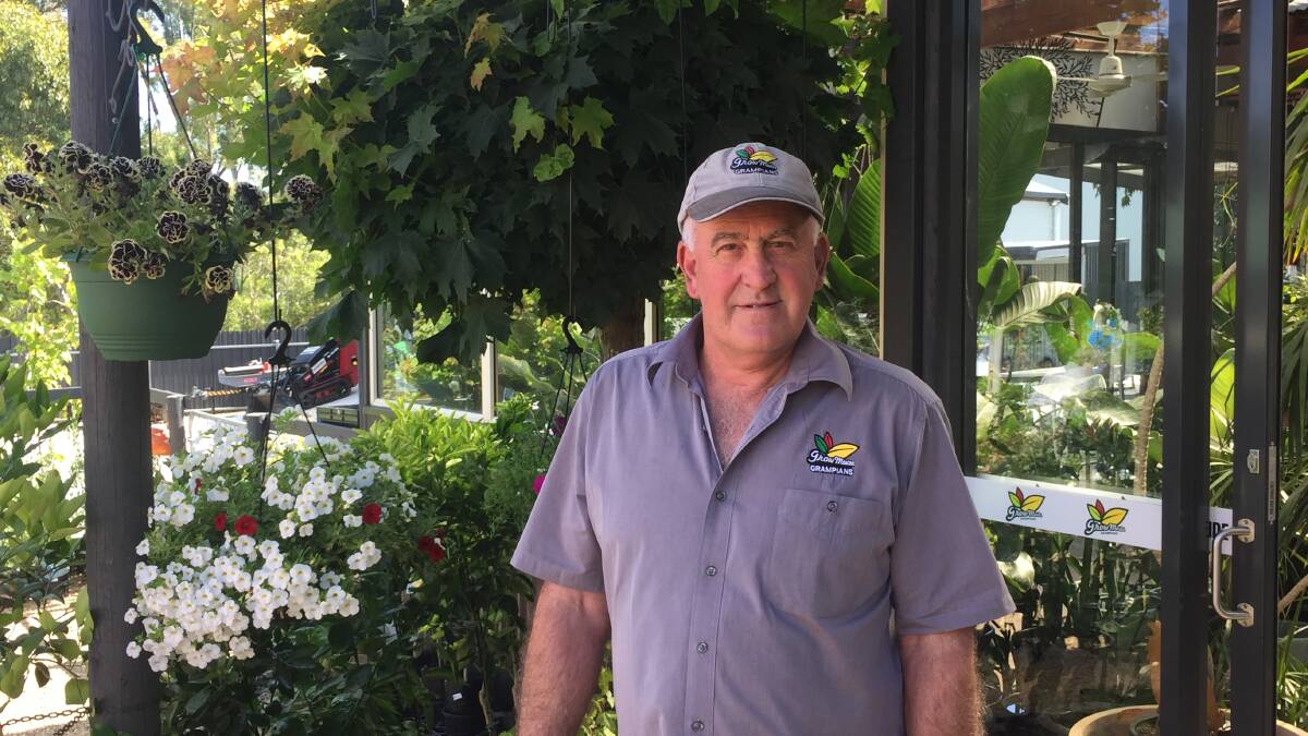 GREEN THUMB: GrowMaster Grampians owner Russell Phillips. Picture: KLAUS NANNESTAD