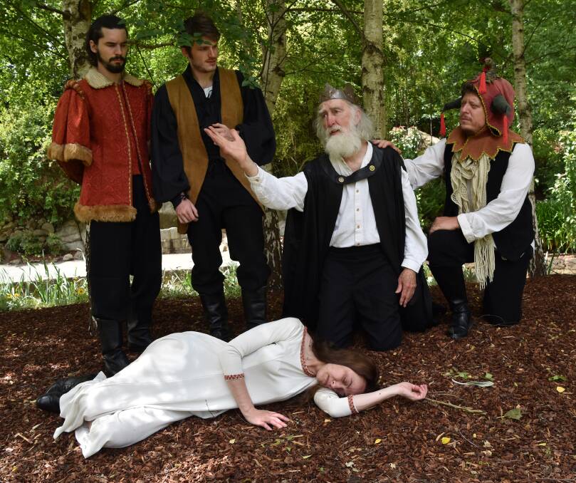 RETURNING: After a very challenging 12 months 'A Feast of Shakespeare' will be at Heatherlie Quarry in the Grampians on April 3 and 4.Picture: CONTRIBUTED