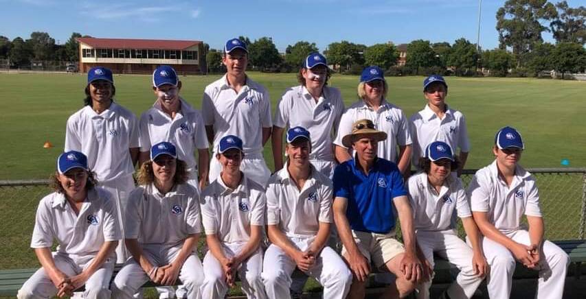 SQUAD: The Grampians Cricket Association under-17 Kirton Shield squad claimed one win and a narrow loss from their four games in the tournament. Picture: CONTRIBUTED