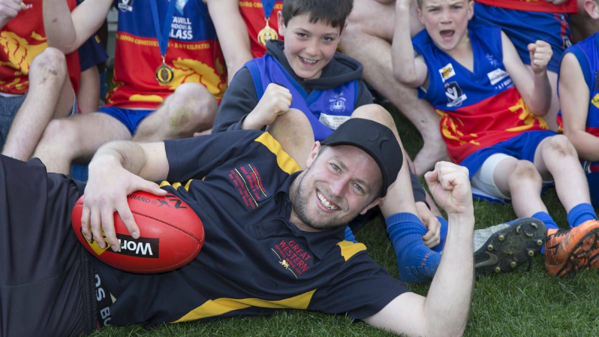 THE GOAL: Great Western coach Will Bell has his side out to defend their 2019 flag. Picture: PETER PICKERING
