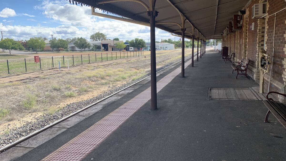 EMPTY: Passenger platforms in the Wimmera have been empty for almost 30 years, but that could be open to change. Picture: TALLIS MILES