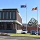 FLYING HIGH: The Australian and Aboriginal flags on display at Ararat Rural City Council. Picture: JAMES HALLEY