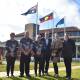 UNITED: EGHS representatives at their NAIDOC Week celebrations. Picture: JAMES HALLEY