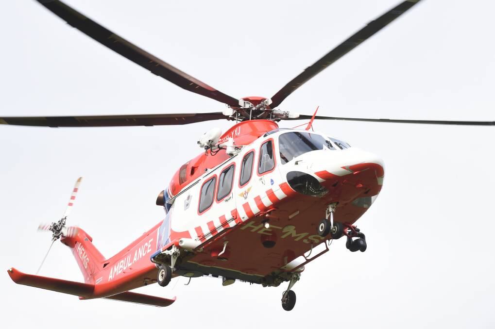 A woman has died nearly two weeks after she was flown to hospital following a motorbike collision the Western Freeway at Ballan on Sunday, April 7, 2024. Picture file