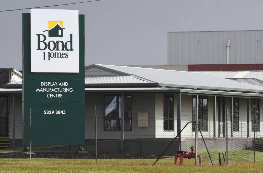 Bond Homes has been active in western Victoria for at least three decades. It is now under voluntary administration. Picture by Lachlan Bence.