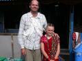 Adam and Acacia Merrick travel to Nepal to provide solar system to village. Picture supplied